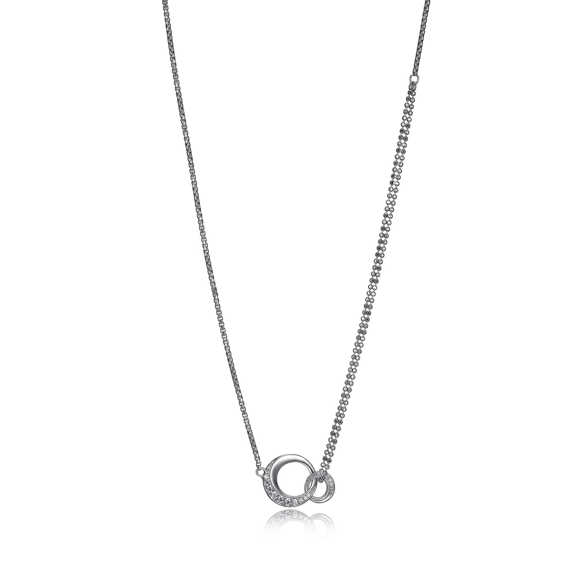 ELLE Hug Silver Necklace at Arman's Jewellers