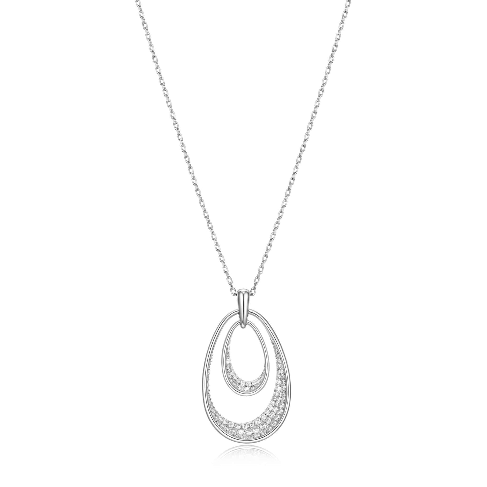 ELLE "Lake Mirror" Silver Necklace at Arman's Jewellers