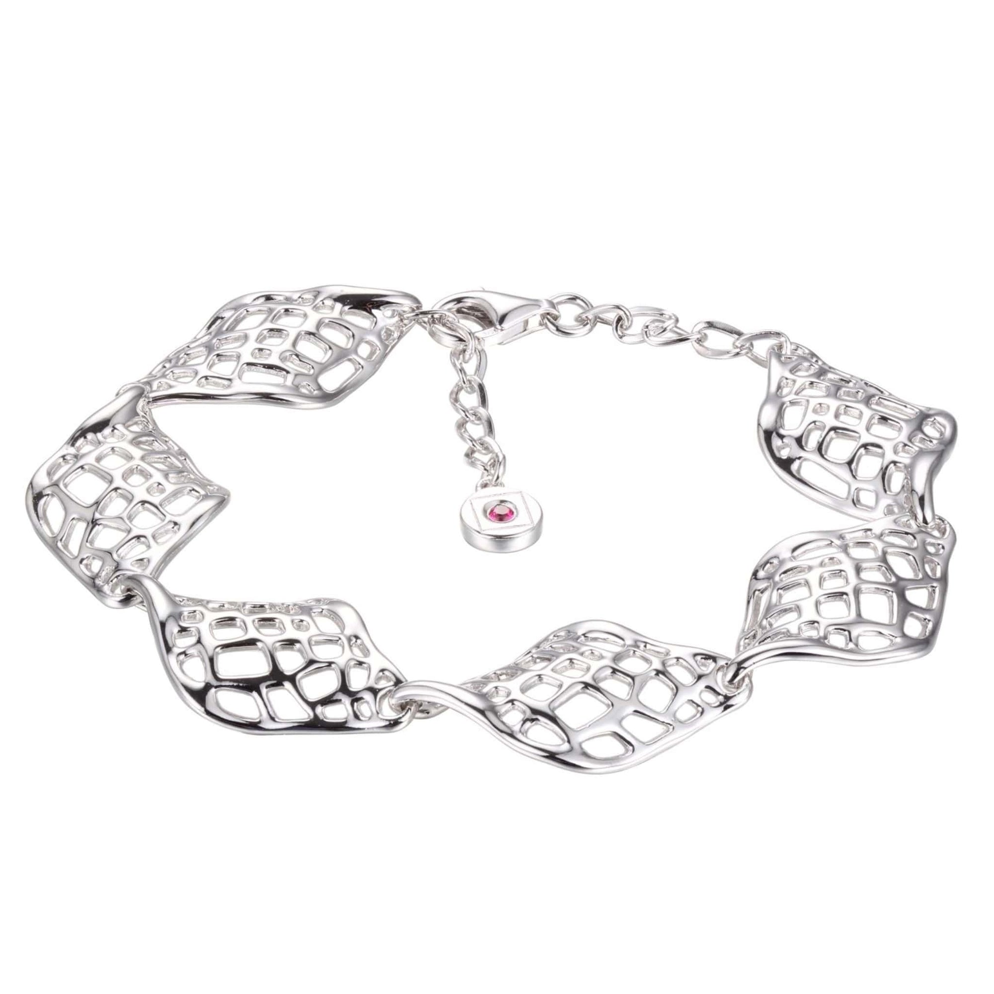 ELLE Lattice Silver Bracelet at Arman's Jewellers