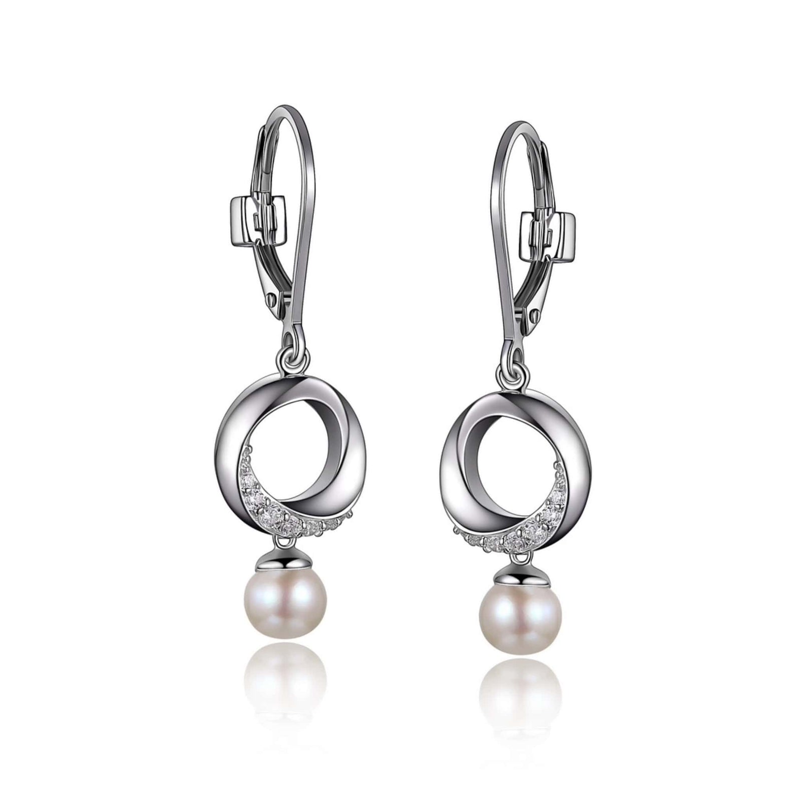 ELLE Majestic Silver Dangle Earrings at Arman's Jewellers Kitchener
