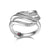 ELLE Moon Shadow Layered CZ Silver Ring at Arman's Jewellers