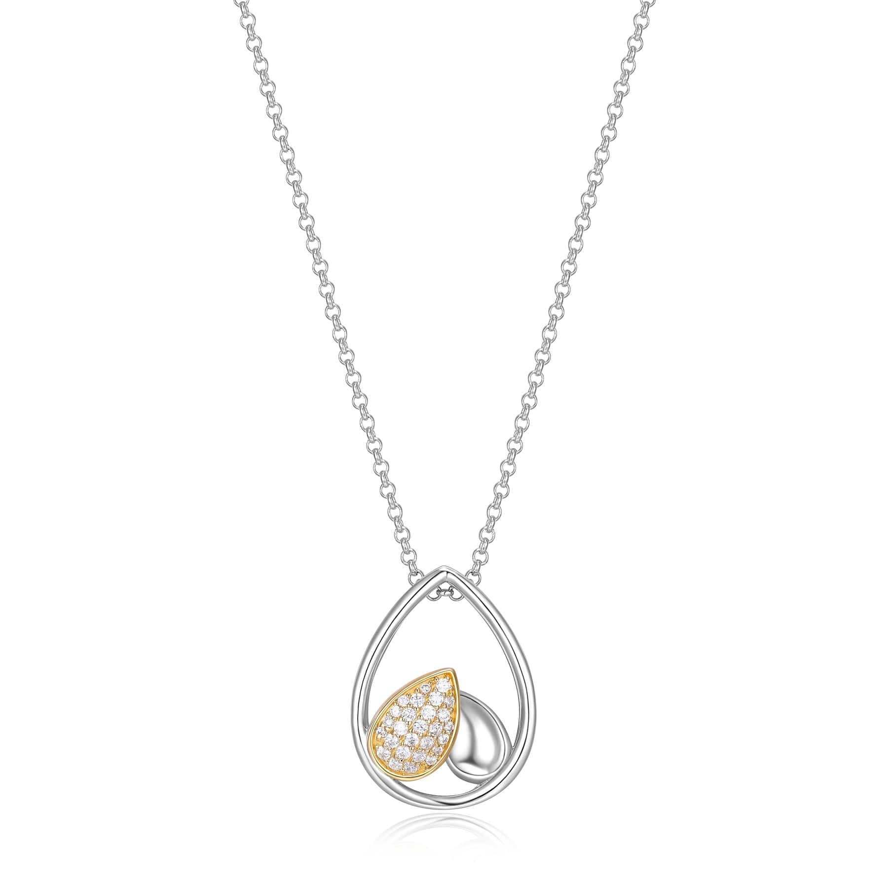 ELLE "Moon Shadow" Silver Necklace at Arman's Jewellers