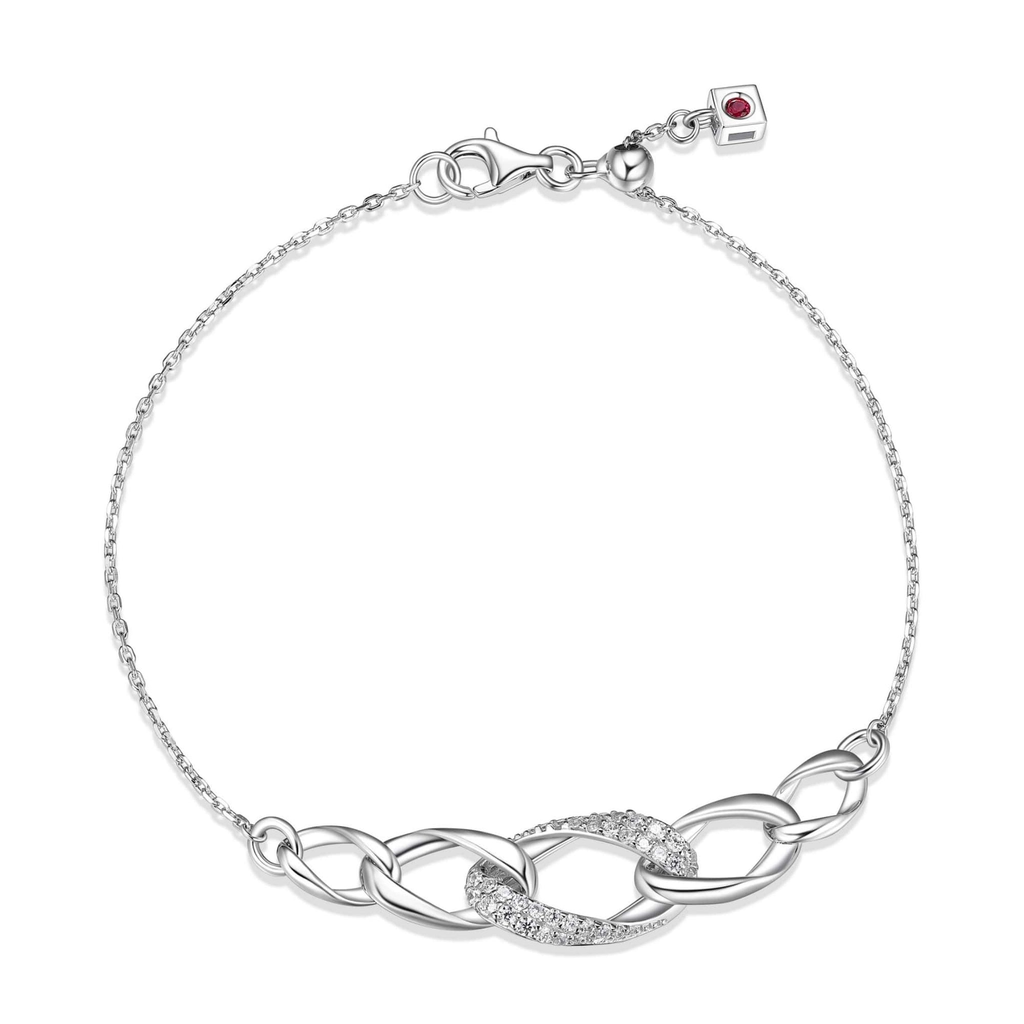 ELLE "Ovation" Silver Adjustable Bracelet at Arman's Jewellers Kitchener