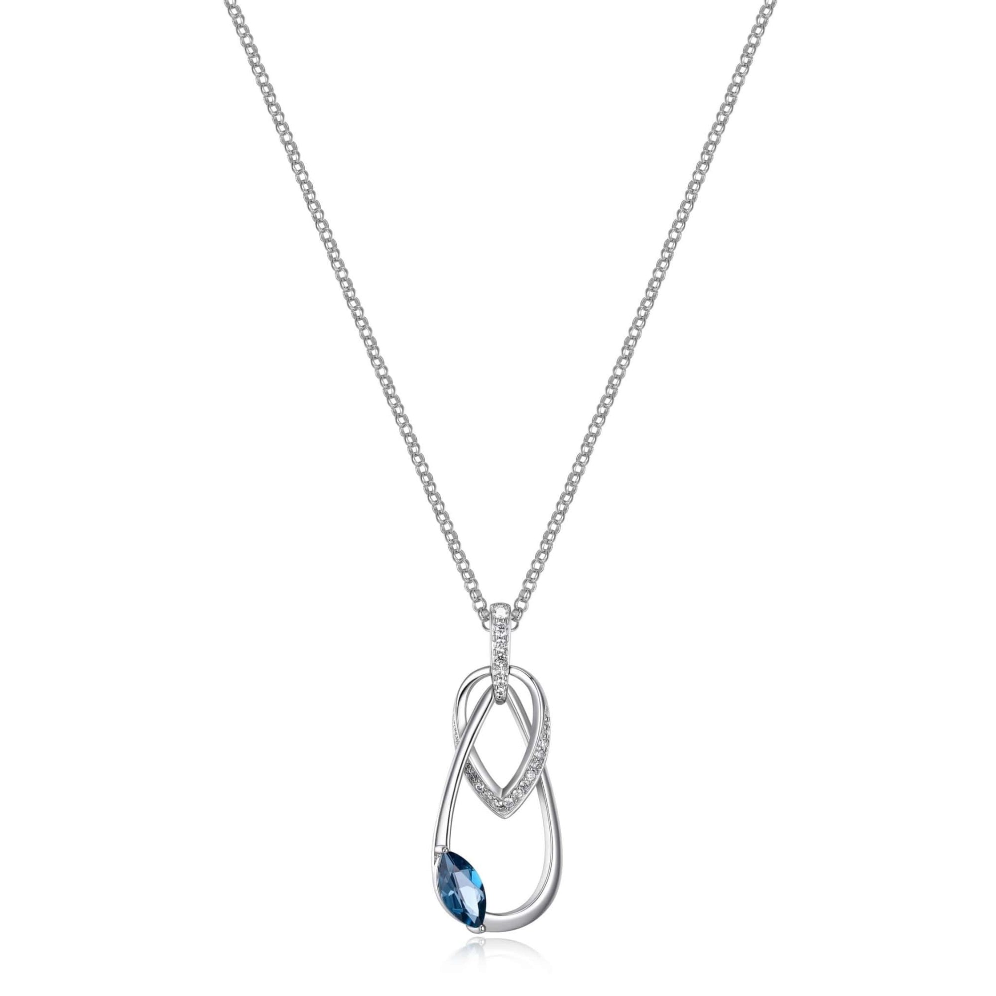 ELLE "Swing" Interlocking Silver Necklace at Arman's Jewellers
