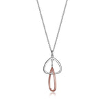 ELLE Trinity Double Link Silver Necklace At Arman's Jewellers