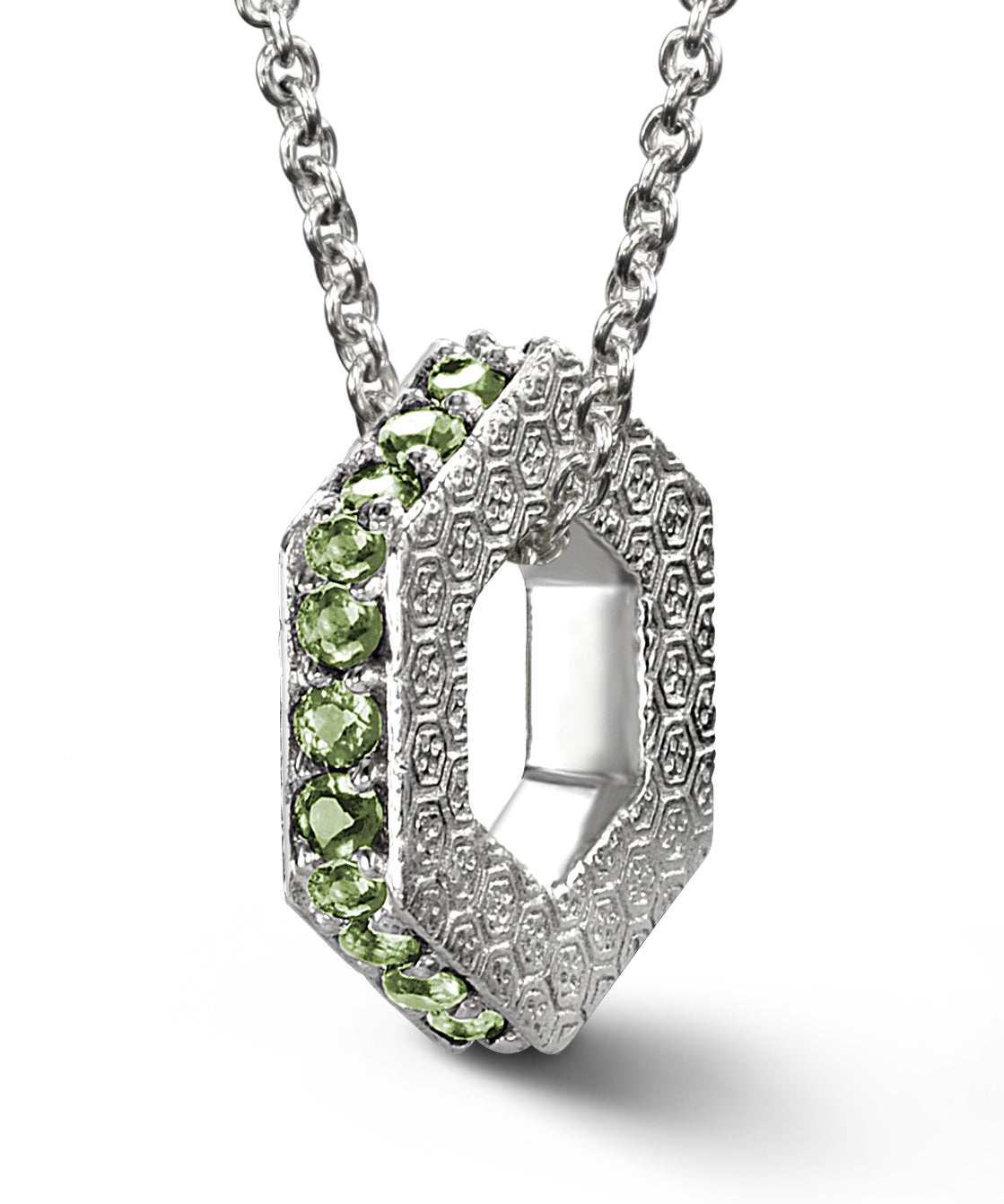 Bcouture August Keepsake-Peridot With Chain at Arman's Jewellers Kitchener