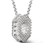 Bcouture April Mini Keepsake-White Topaz With Chain at Arman's Jewellers Kitchener