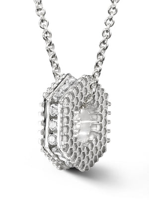 Bcouture April Mini Keepsake-White Topaz With Chain at Arman's Jewellers Kitchener