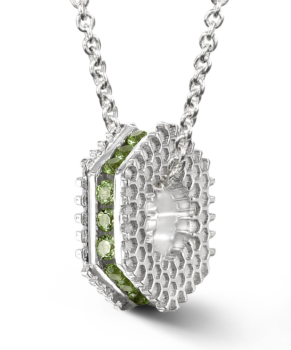 Bcouture August Mini Keepsake-Peridot With Chain at Arman's Jewellers Kitchener