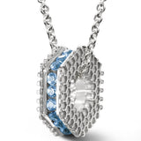 Bcouture December Mini Keepsake- Blue Topaz With Chain at Arman's Jewellers Kitchener