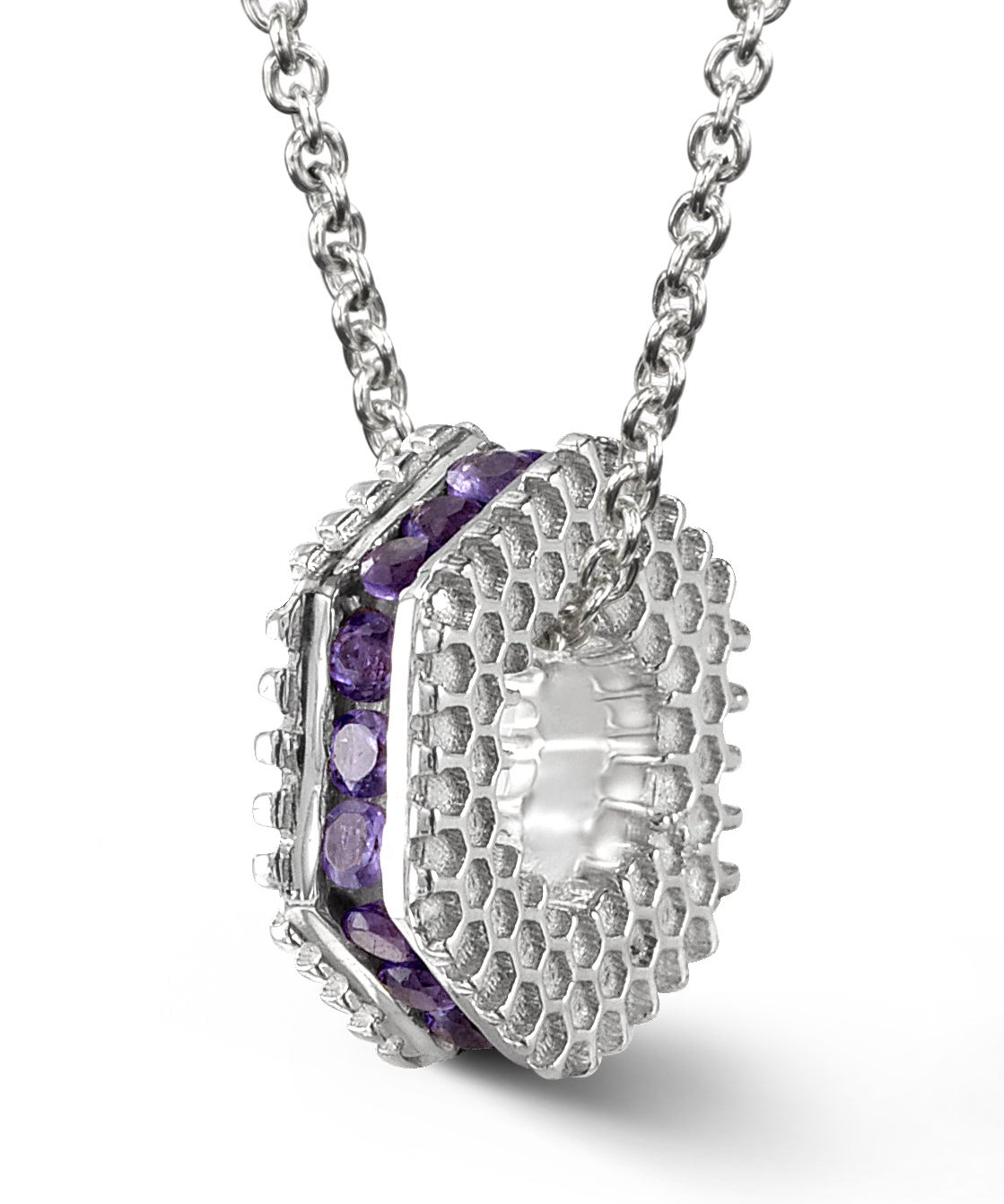 Bcouture February Mini Keepsake- Amethyst With Chain at Arman's Jewellers Kitchener