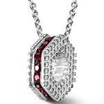 Bcouture January Mini Keepsake- Garnet With Chain at Arman's Jewellers Kitchener
