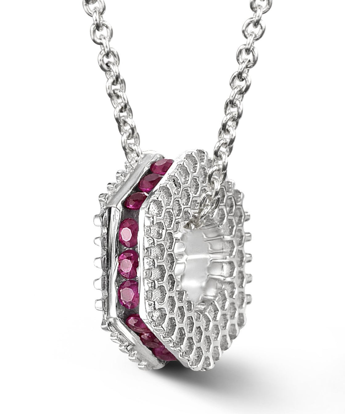 Bcouture July Mini Keepsake- Ruby With Chain at Arman's Jewellers Kitchener