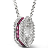Bcouture July Mini Keepsake- Ruby With Chain at Arman's Jewellers Kitchener