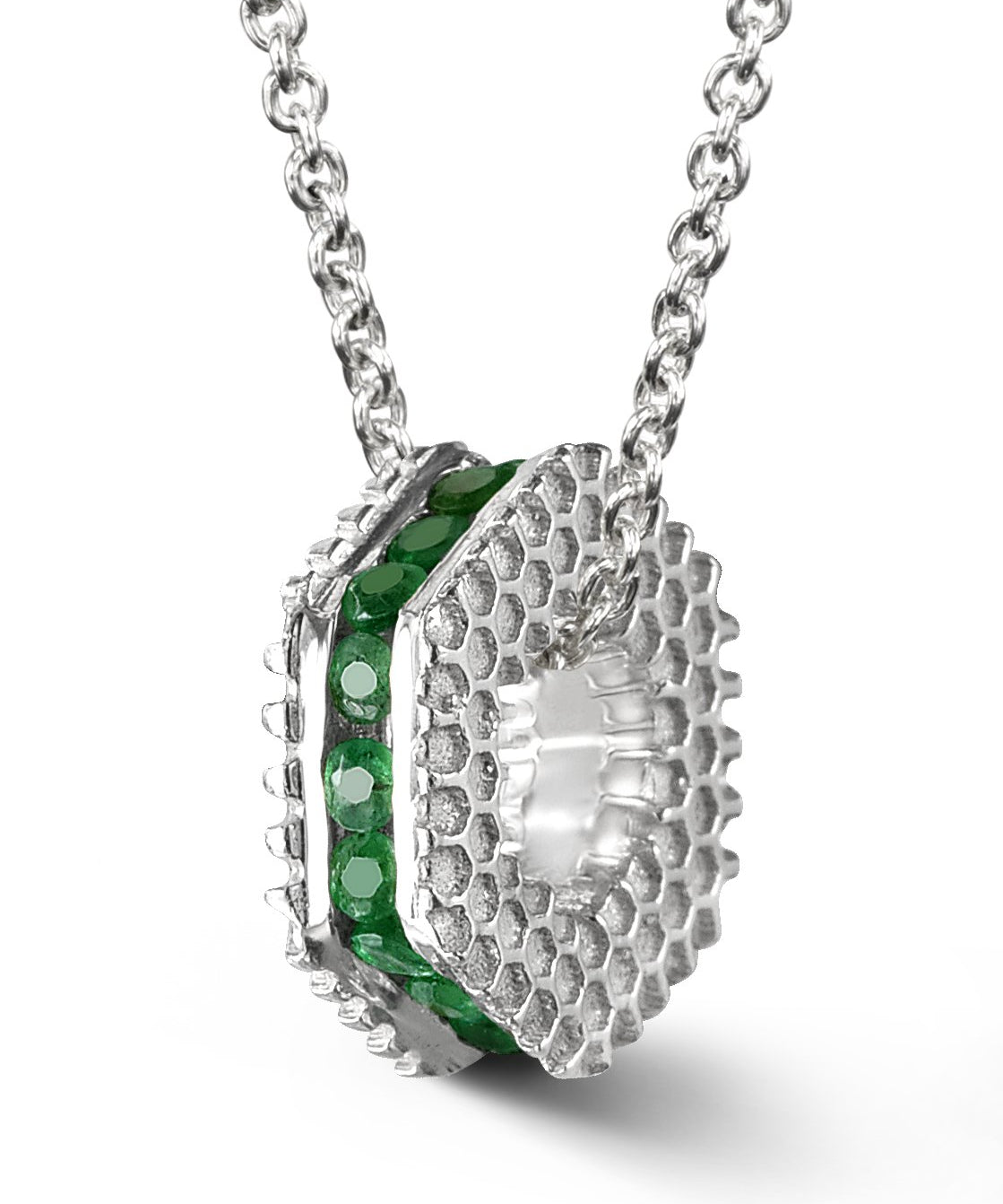 Bcouture May Mini Keepsake- Emerald With Chain at Arman's Jewellers Kitchener
