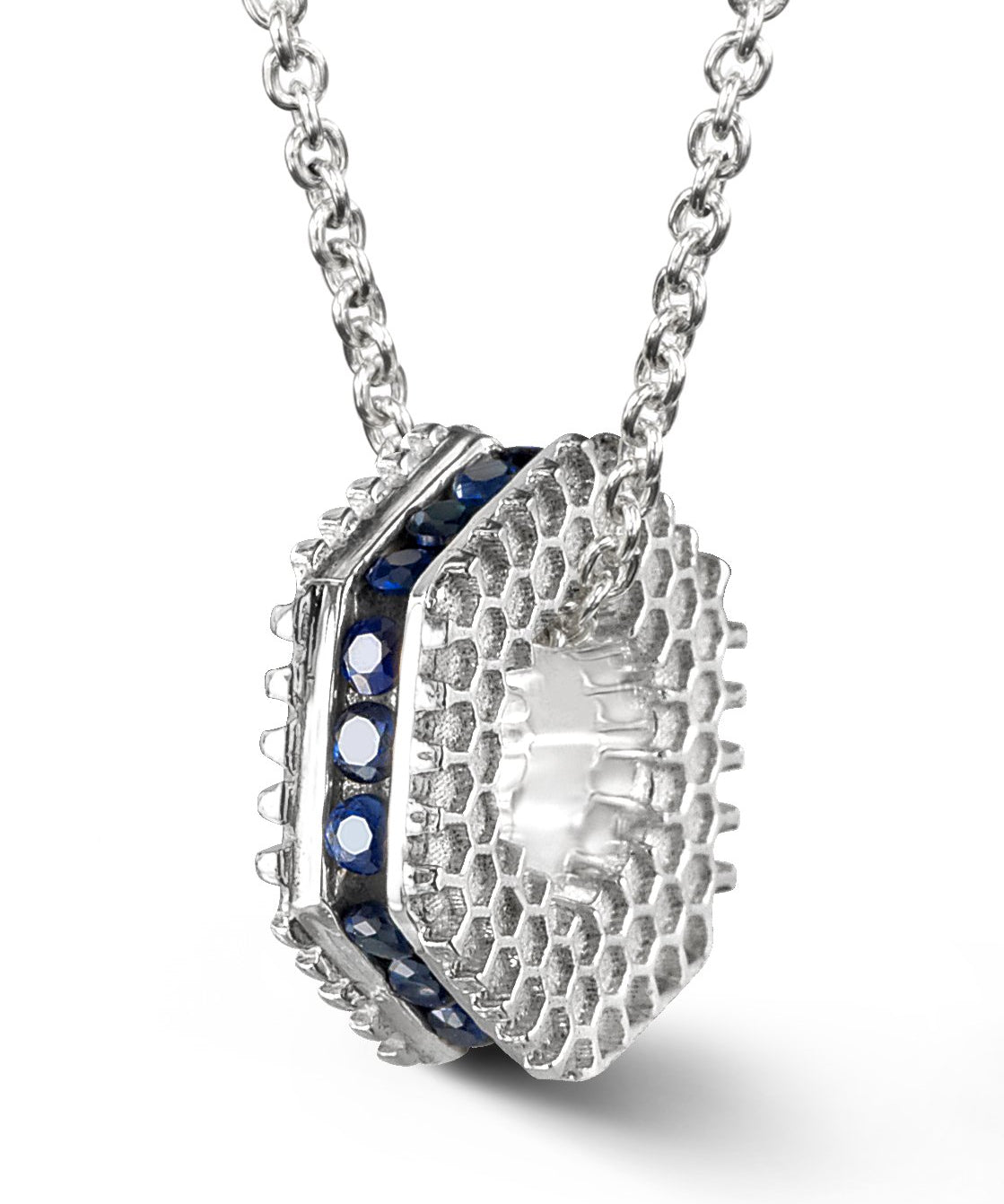 Bcouture September Mini Keepsake- Sapphire With Chain at Arman's Jewellers Kitchener