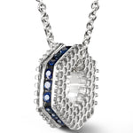 Bcouture September Mini Keepsake- Sapphire With Chain at Arman's Jewellers Kitchener