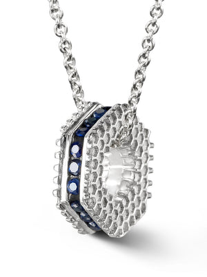 Bcouture September Mini Keepsake- Sapphire With Chain at Arman's Jewellers Kitchener
