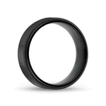 Men's 7mm Black Steel Ring at Arman's Jewellers Kitchener