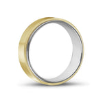 Men's 7mm Gold Steel Ring at Arman's Jewellers Kitchener