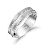 Men's 7mm Men's Double Row Steel Band at Arman's Jewellers Kitchener