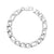 Mens 10mm Stainless Steel Figaro Link Bracelet at Arman's Jewellers