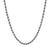 Mens 5mm Steel Rope Chain Necklace at Arman's Jewellers 