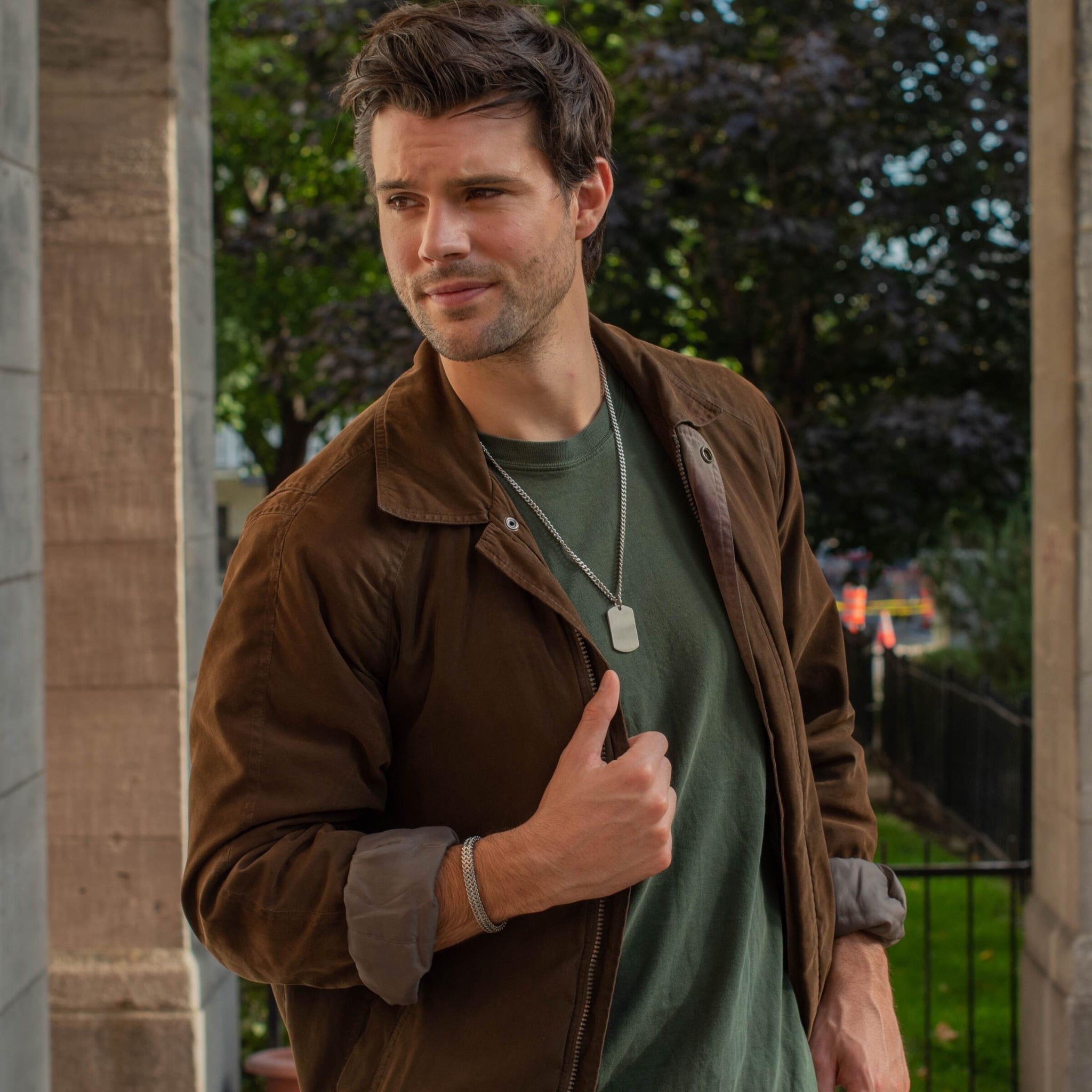 Matte Stainless Steel Dog Tag at Arman's Jewellers Kitchener