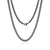 5mm Stainless Steel Cuban Link Chain Necklace
