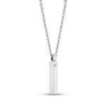 Stainless Steel Cremation Pendant Necklace at Arman's Jewellers 