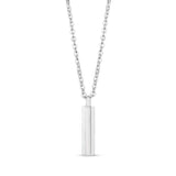 Stainless Steel Cremation Pendant Necklace at Arman's Jewellers 