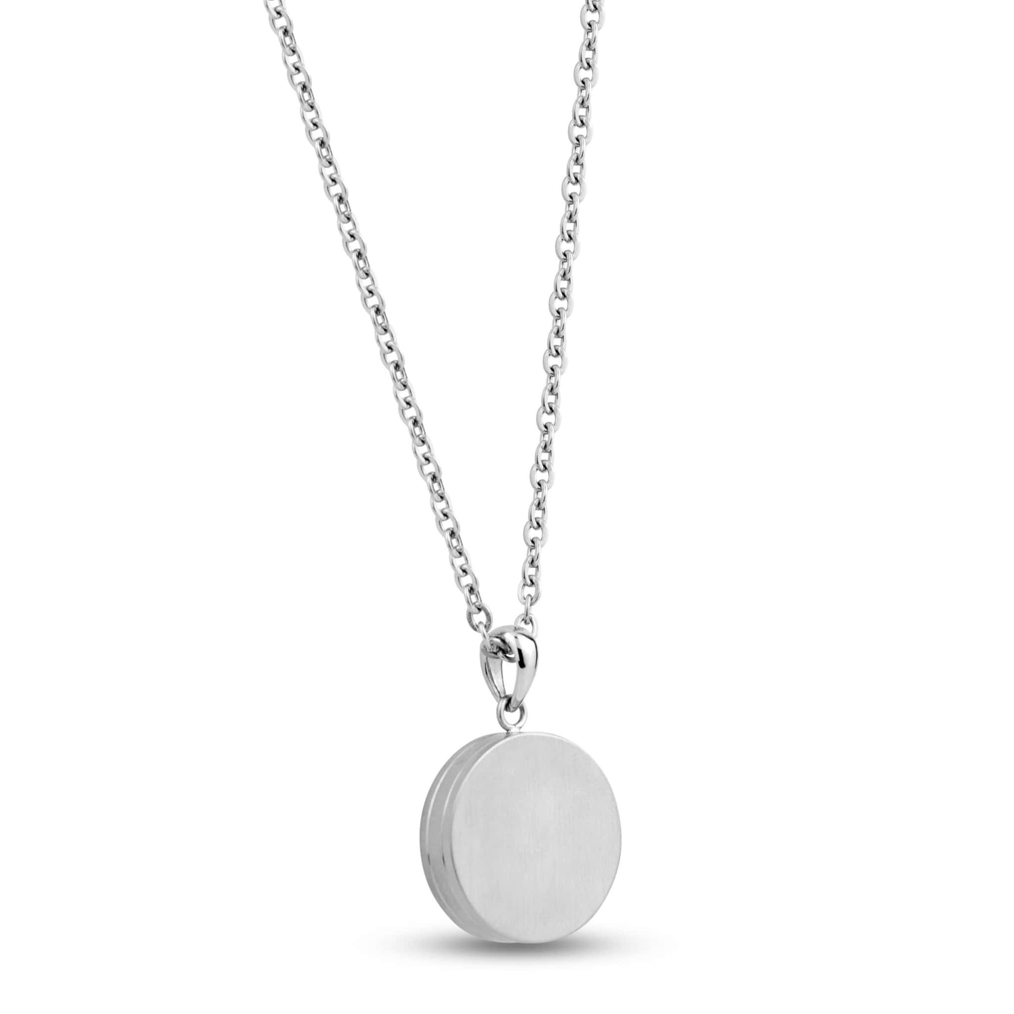 Stainless Steel Medallion Cremation Urn at Arman's Jewellers Kitchener