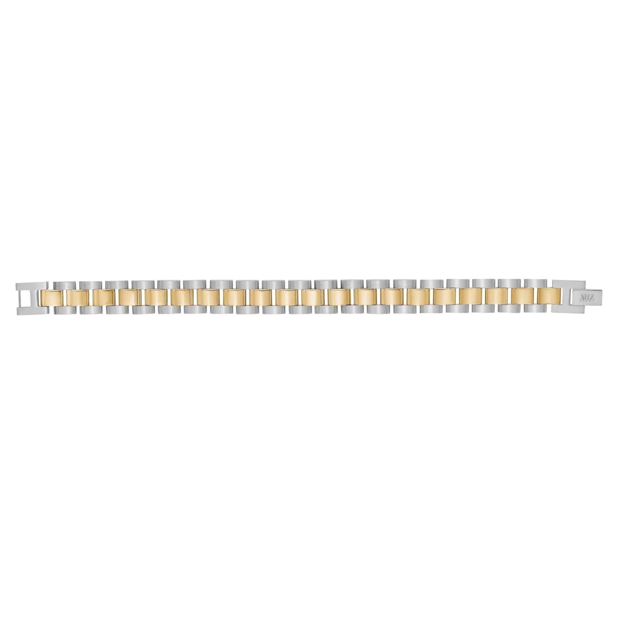 Two-Tone Stainless Watch Link Bracelet at Arman's Jewellers