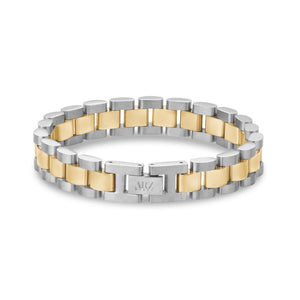 Two-Tone Stainless Watch Link Bracelet at Arman's Jewellers